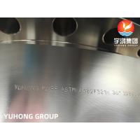 China ASTM A182 F321H  Weld Neck RF Stainless Steel Flanges B16.47 ＞24 inch on sale