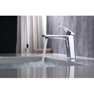 2.2GPM Bathroom Basin Faucets Zinc Handle Single Lever Sink Faucet