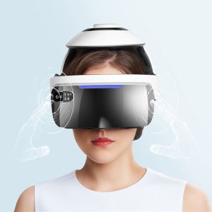 China Casque massant SPA pour la tête électrique Bluetooth intelligent avec vibrations en forme de poulpe et pression d'air supplier