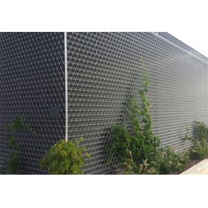 China Braided 50 X 50mm Stainless Steel Wire Rope Mesh 3.0mm For Versatile Safety Solution wholesale