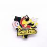 China Free Sample Personalized Enamel Pins , Dye Black Metal Enamel Pins For Souvenir wholesale