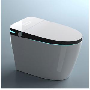 China Bathroom Floor Mounted Smart Toilet Modern Foot Sensor Sanitary Ware Automatic supplier