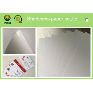 Grade AA C2s Glossy Poster Paper , Glossy Brochure Paper For Inkjet Printers