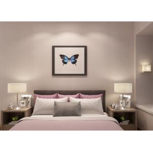 Light Grey Washable Vinyl Modern Wallpaper Designs for Bedrooms , Living Room