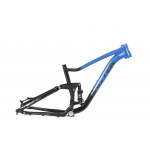 17" 19" Full Suspension Mountain Bike Frame With Shock Absorber