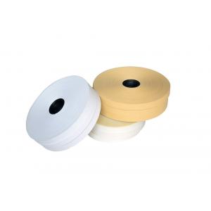 Single Sided Adhesive Box Kraft Paper Tape For Corner Stay / Corner Pasting