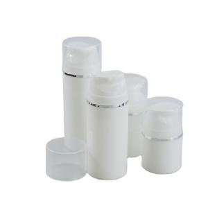 China PP Refillable 30ml 50ml 100ml 120ml 200ml White Plastic Vacuum Cosmetic Serum Lotion Spray Airless Pump Bottle supplier