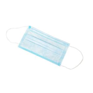 Non Woven Elastic Earloop Pleated 3 Ply Face Mask
