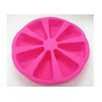 China 195g Silicone Baking Molds , 8 Division Con Diy Baking Mold First Class on sale