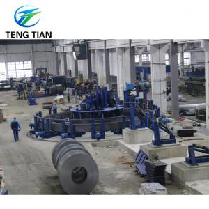 China Efficient Advanced 8mm Steel Pipe Production Line For 150-254mm Diameter supplier