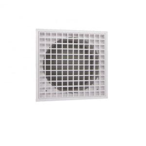 White 100/125/150mm Ventilation Plastic Eggcrate Grille with 3 Years Mechanical Life