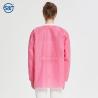 China Disposable Classic SMS Lab Jacket with Knit Collar and Knit Cuffs wholesale