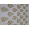 China Embroidered Tree Gold Sequin Lace Fabric By The Yard For Wedding Bridal Evening Dress wholesale