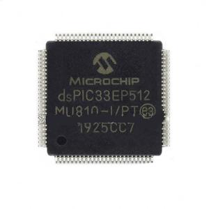 China Microcontroller TQFP-100 MCU Original New Ic Chip Electronic Components Integrated DSPIC33EP512MU810-I/PT supplier