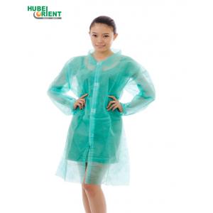 Lightweight Disposable Medical PP Nonwoven Lab Coat