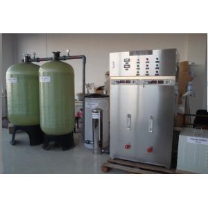 China 1000 liters per hour alkalescent water ionizer incoporating with the industrial water treatment system supplier