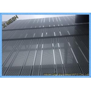 China Anti Skid Perforated Metal Mesh , Wire Mesh Flooring Punching Hole Nature Surface supplier