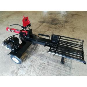 Two Handle Manual Firewood Log Splitter Engine With B&S Max Force 22 Ton