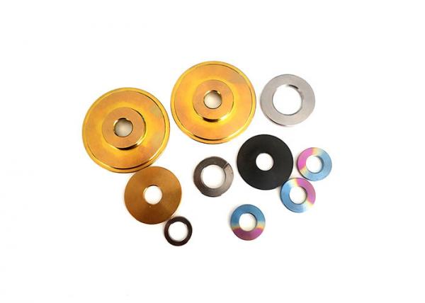 Customized Titanium Nuts And Bolts Spring Lock Washer For Racing Motorcycle