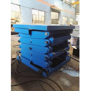 China 2つの層は2トンの多層油圧上昇テーブルに積載量床を張る on sale