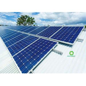Saving Time Solar Panel Mounting Systems High Efficient Installation For Tin Roof