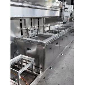China Single Arm Automatic Ultrasonic Cleaning Machine Powerful With Up And Down Oscillation wholesale
