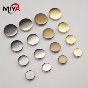 China Nickel Free Engraved 35mm Flat Metal Snap Fasteners supplier