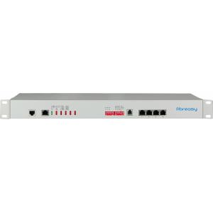 PDH Fiber Optical Multiplexer  4E1 PDH with 4 ports 100M or 1000M Ethernet with two fiber port , double power supply
