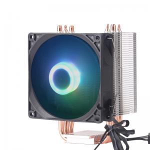 China Heat Sink 90mm Fan CPU Cooler With 3 Heatpipes For Multiple Platforms supplier