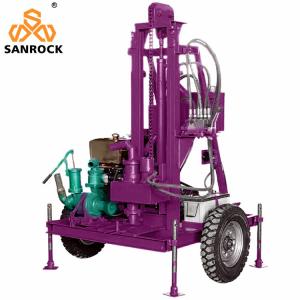 China Small Deep Water Well Drilling Rig Machine Portable Hydraulic Water Well Drill Rig supplier