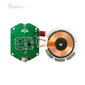 QC3.0 Wireless Charger PCBA , 15W Qi Transmitter Module