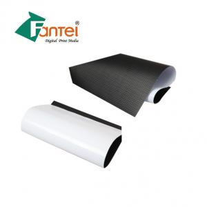 China Eco Solvent Ink Outdoor PVC Advertising Banners Smooth 3.2m 340g supplier