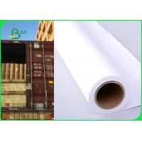 China 36 Inch × 150m 80gsm Plotter Paper Roll For Canon Printer Good Print Performance on sale