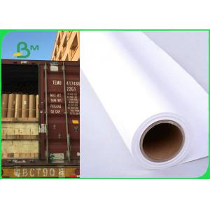 36 Inch × 150m 80gsm Plotter Paper Roll For Canon Printer Good Print Performance