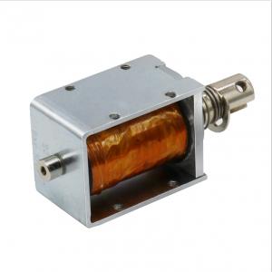 China AC 110V Push Pull Tubular Magnetic Solenoid For Cabinet Lock supplier