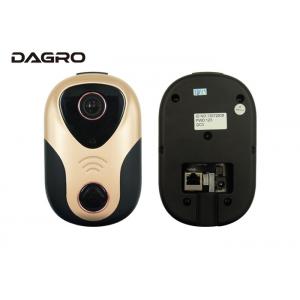China Infrared Night Vision Wireless Wifi Doorbell Camera / 720P Video Remote Doorbell Camera supplier