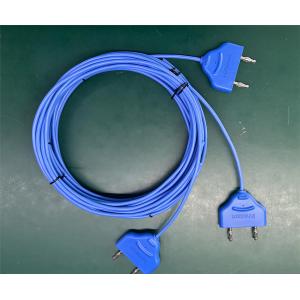 5000V 3050mm blue Insulation, anti-interference bipolar cable assembly wire harness