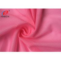 China Free Sample 100% Polyesyer Sports Mesh Fabric Tricot Athletic Fabric For Garment on sale