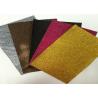 China 1/128&quot; Glitter Mixed Colors PU Glitter Fabric PU Cloth Backing For Christmas Box wholesale