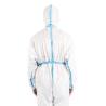 China Microporous Disposable Protective Gowns Waist Tied Easy Adjustable Tightness wholesale