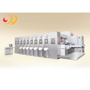 China Impressão ondulada automática de Flexo da máquina da caixa que entalha cortar supplier