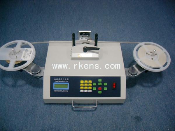 Tape and reel SMD electronic components counting machine