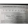 Shore Hardness Test Block Rubber Hardness Test Block Type a for Shore Durometer Kit to Measure 7 Different Color Block