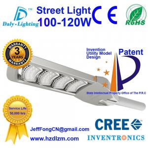 China LED Street Light 100-120W with CE,RoHS Certified and Best Cooling Efficiency Road Lamp Made in China supplier