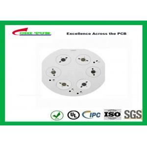 China LED lights PCB with Aluminum Base , Quick Turn PCB Prototypes White Solder Mask supplier