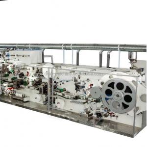 High Elasticity Baby Diaper Production Line With Graphic Digitization Control