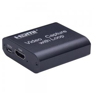 VGA Graphics Capture Card 4K HDMI To USB 2.0 Streaming Video Recording Box 12Bit