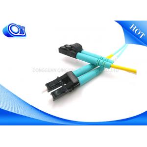 China LC Duplex Multimode Fiber Optic Patch Cord Cable Factory FTTH  FTTX supplier
