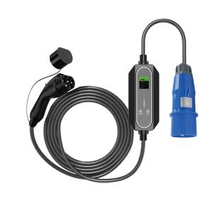 China 携帯用evの充電器三相11kw 16A CEEのプラグOEM ODMの移動可能なevの充電器 supplier