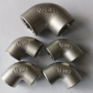 Cast SW Socket Welding Elbow , AISI 304 MSS SP-114 CL1000 SS Pipe Fittings